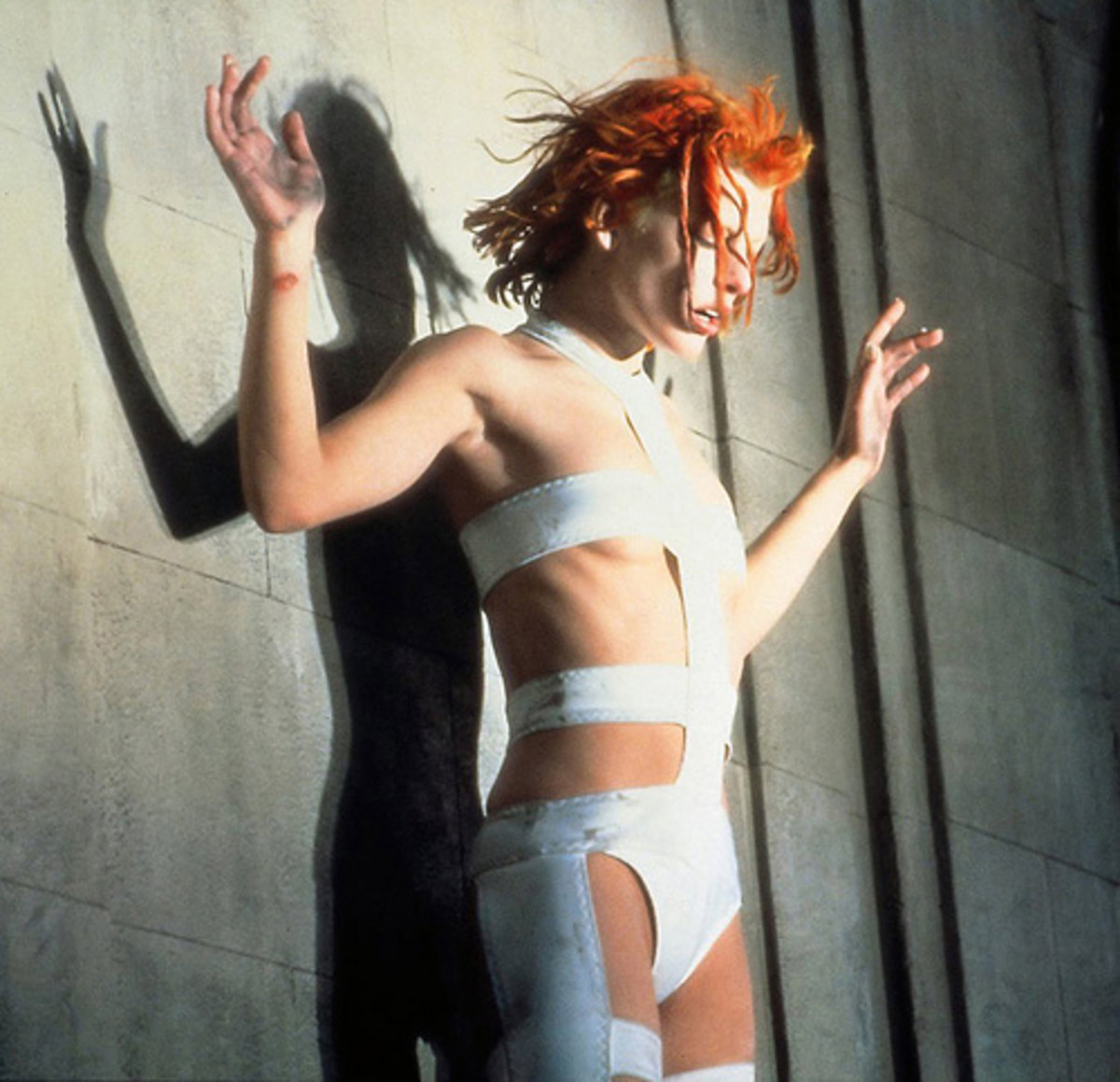 Milla Jovovich as Leeloo in the Fifth Element