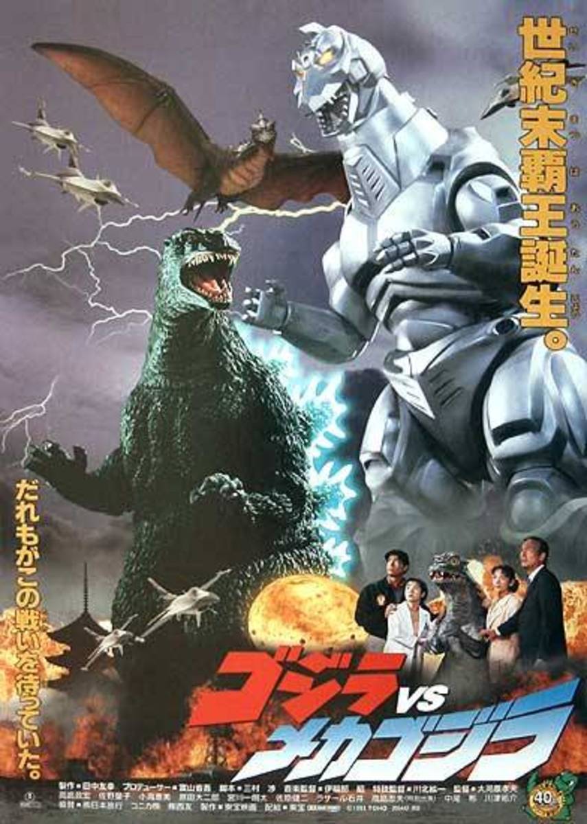 The Xians remove Godzilla and Rodan from Earth (from Monster Zero)