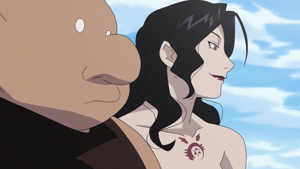 Note the mark on Lust's neck.