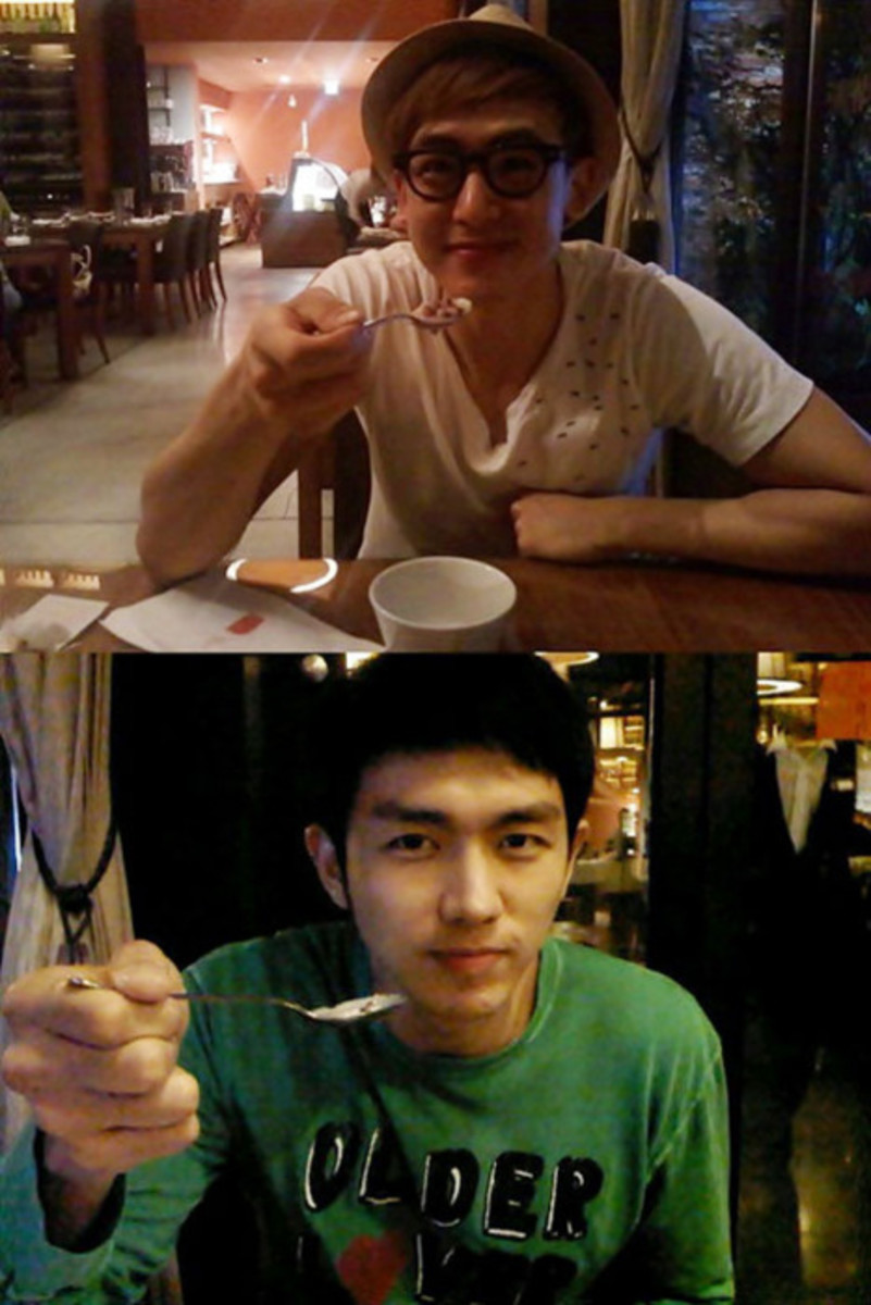 A photo posted by Seulong and Nichkhun during one of their "date nights".