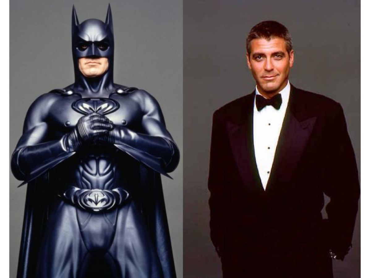 Forget Clooney nipples. Val Kilmer's Batman wears a thong in