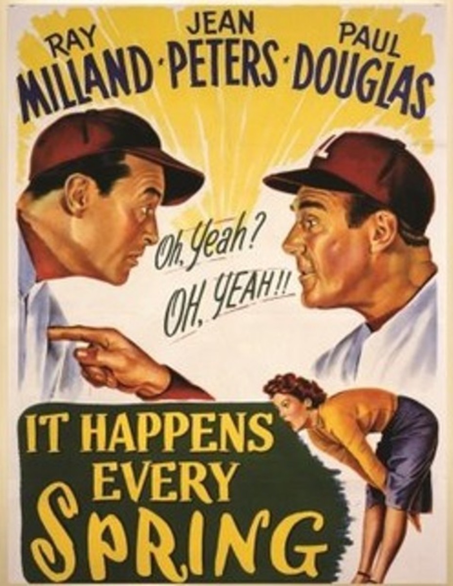 "It Happens Every Spring" movie poster.