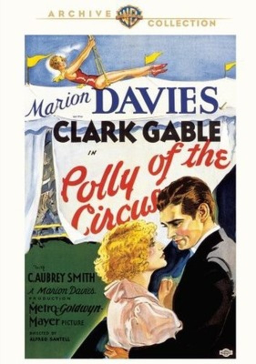 Movie poster, "Polly of the Circus."