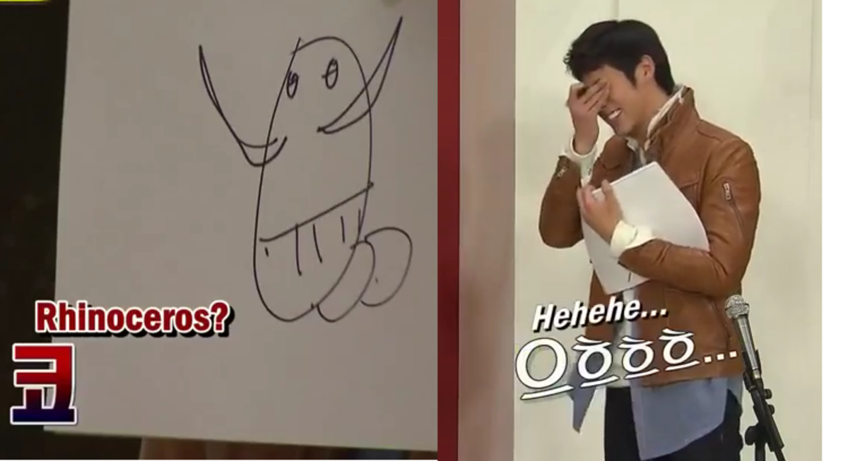 The shy Yunho embarrassed at his own dorkiness