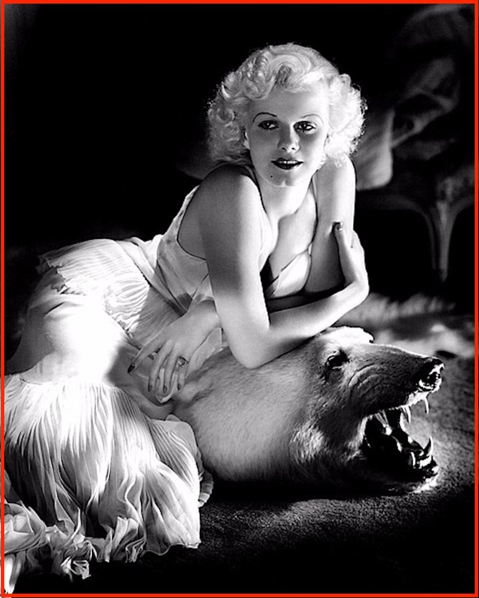 Jean Harlow died before the role of Scarlett O'Hara was actually cast.