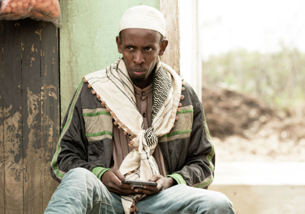 Barkhad Abdi stars as a on-the-ground operative 