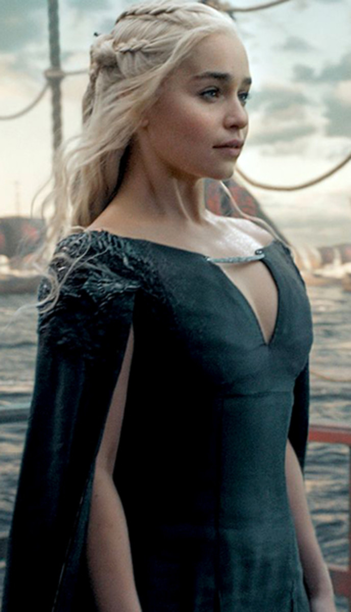 Emilia Clarke as Daenerys Targaryen  