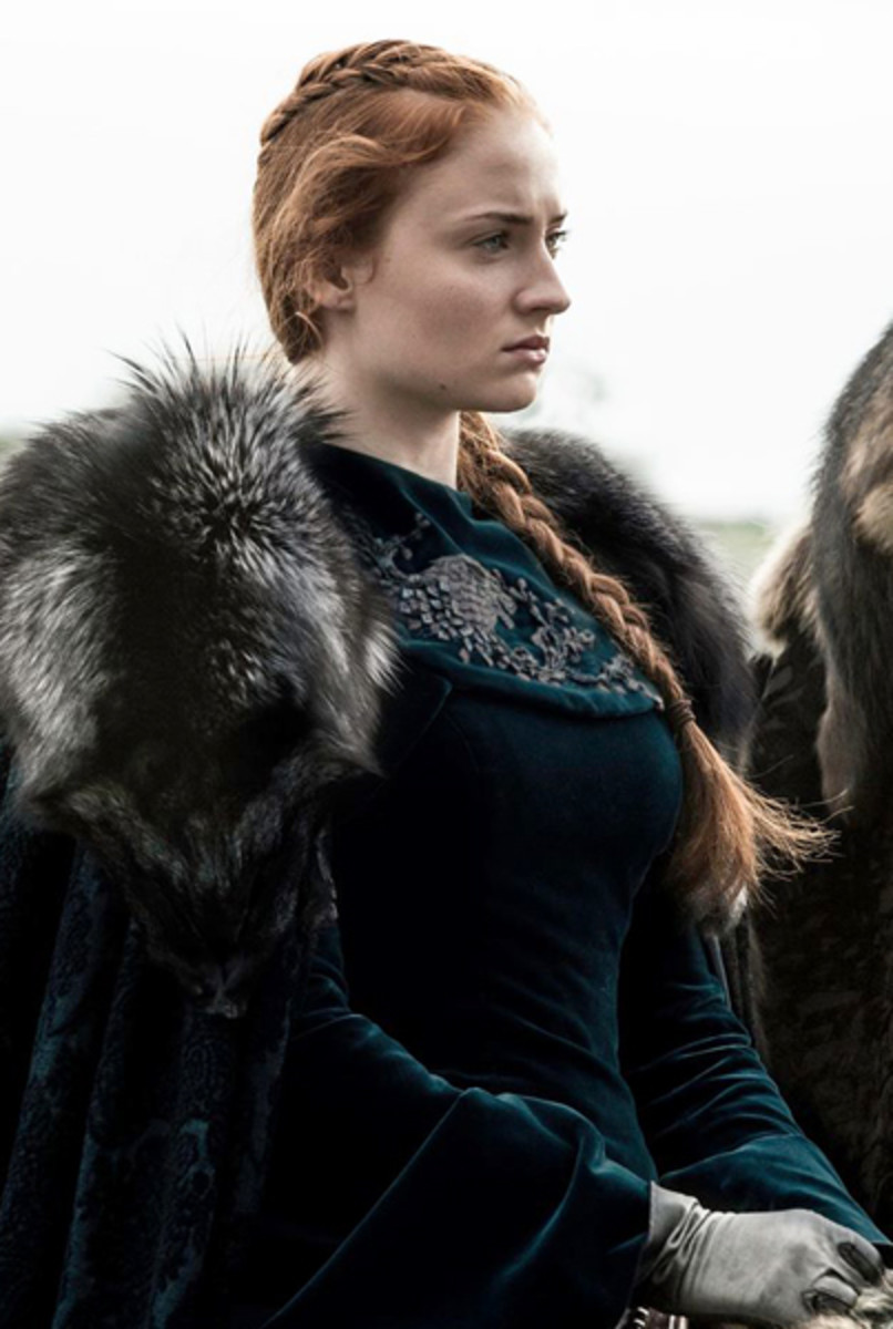 Sophie Turner as Sansa Stark 