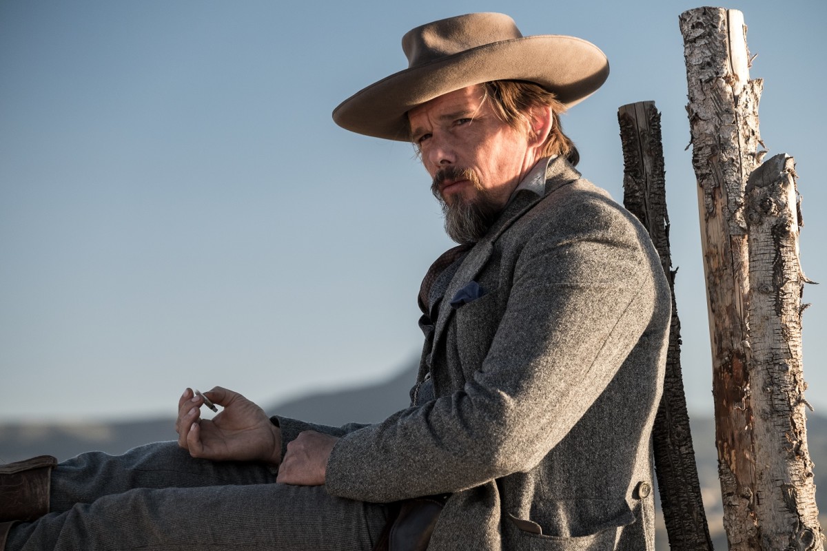 Ethan Hawke as Goodnight Robicheaux in "The Magnificent Seven."