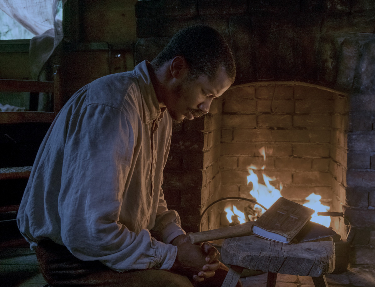 Nate Parker as Nat Turner in "The Birth of a Nation."