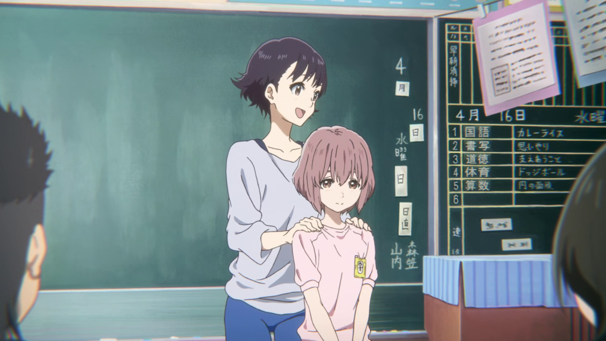 Shouko is introduced to the sixth-grade class.