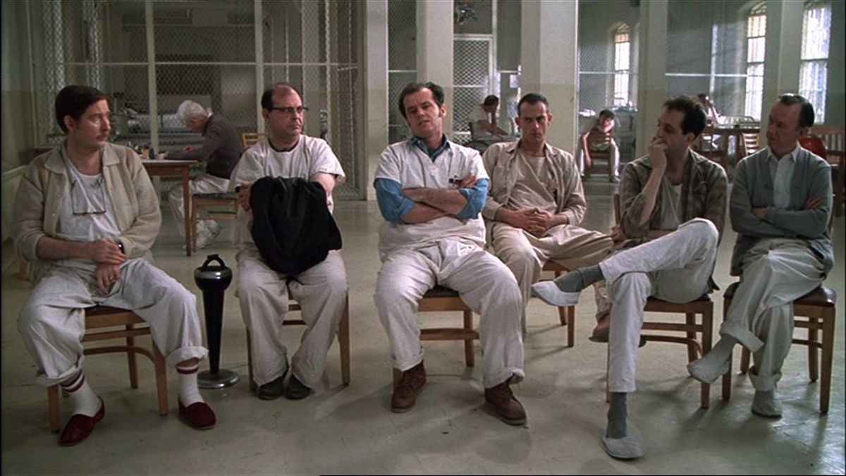 "One Flew Over the Cuckoo's Nest" on the Fun of Sitting in on Group Therapy