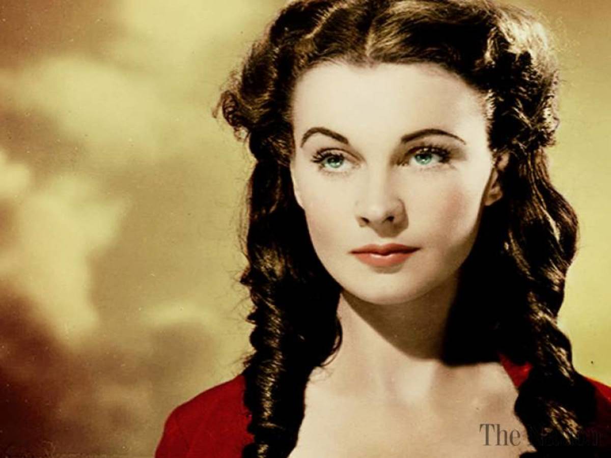 Scarlett O'Hara in "Gone with the Wind"