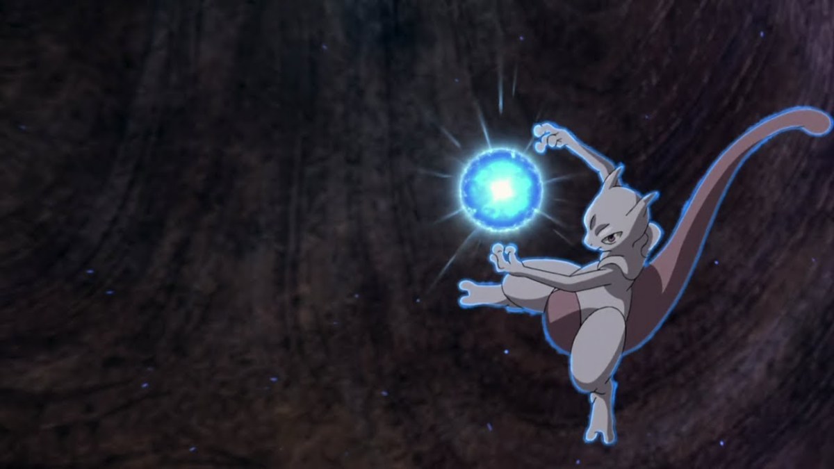 Mewtwo was designed as a weapon of mass destruction by Team Rocket’s Professor Blaine.