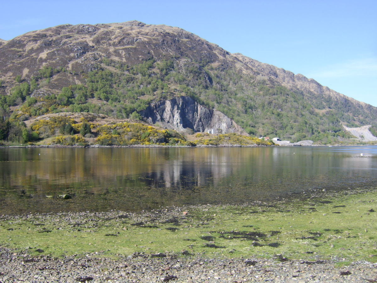 Old and New Quarries at Bonawe, near Taynuilt