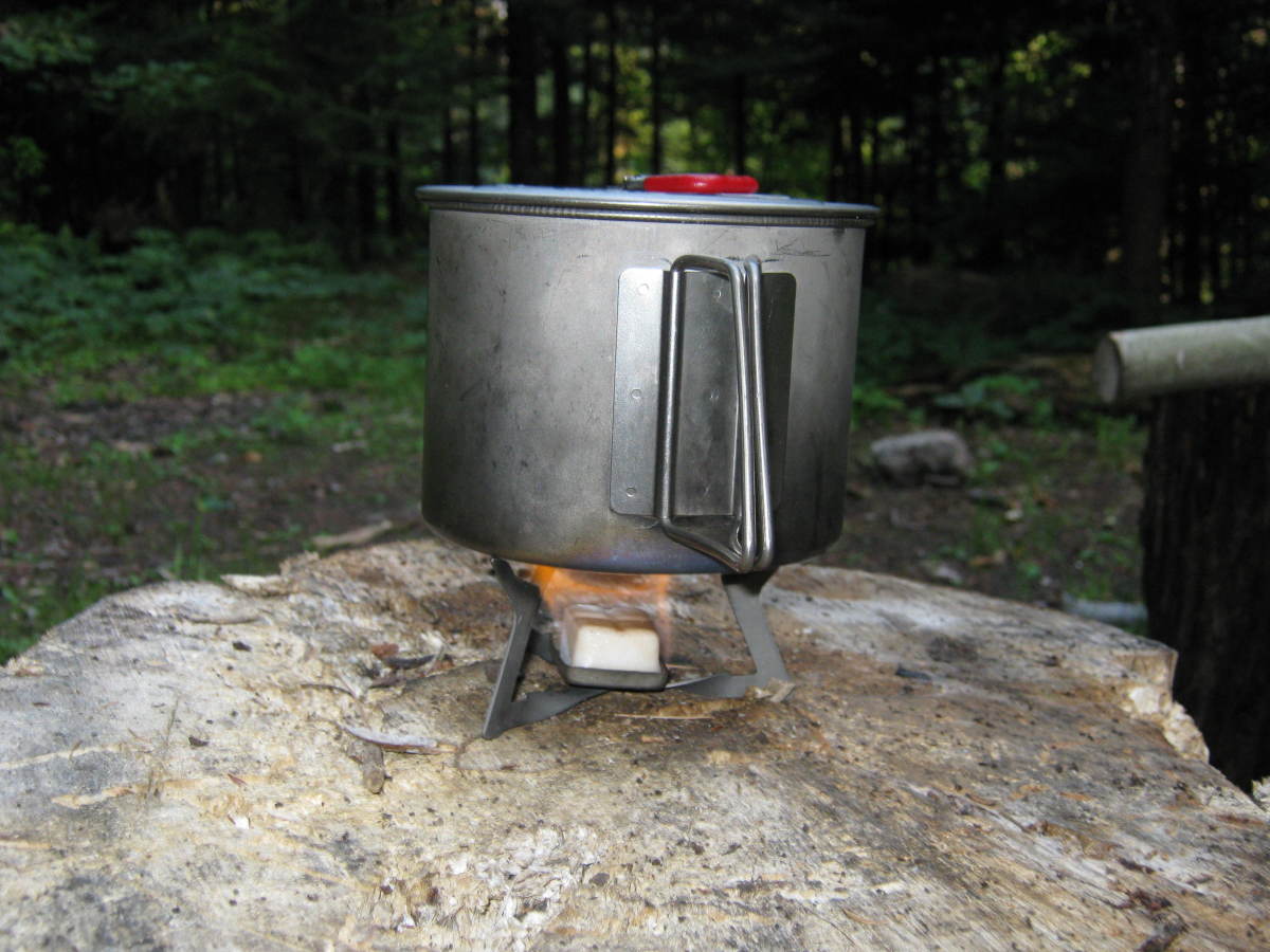 solid fuel stove backpacking