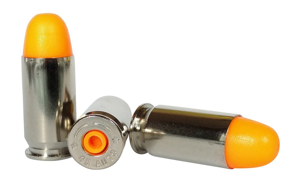 Rifle Shotgun Pistol Orange Dummy Ammo Safe Training Snap Caps ALL CALIBRES 