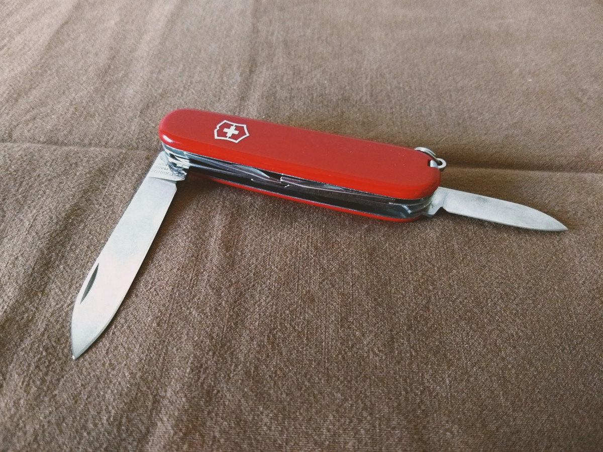 The legendary Swiss Army knife