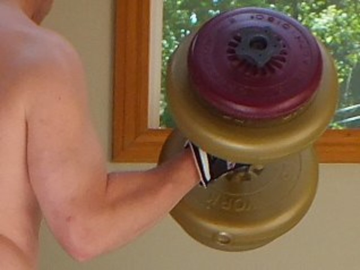 Bicep curls are not a good exercise for increasing the size of your forearms.