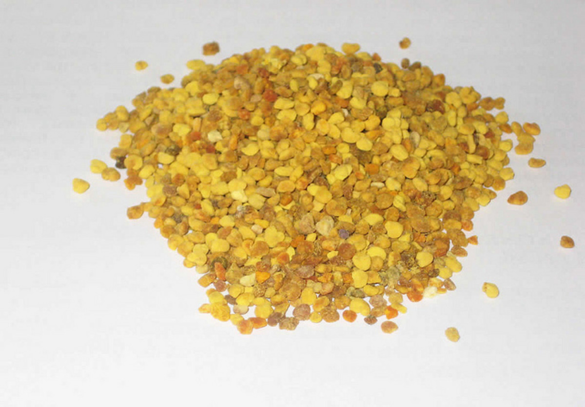 Bee pollen is great for boosting your energy in the middle of the day. 