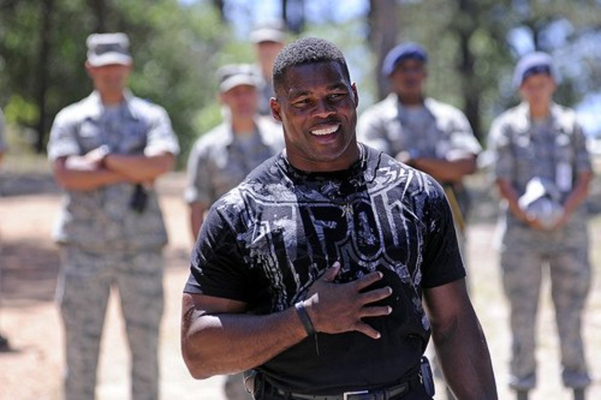 Herschel Walker.  And they said you can't bulk up using calisthenics.
