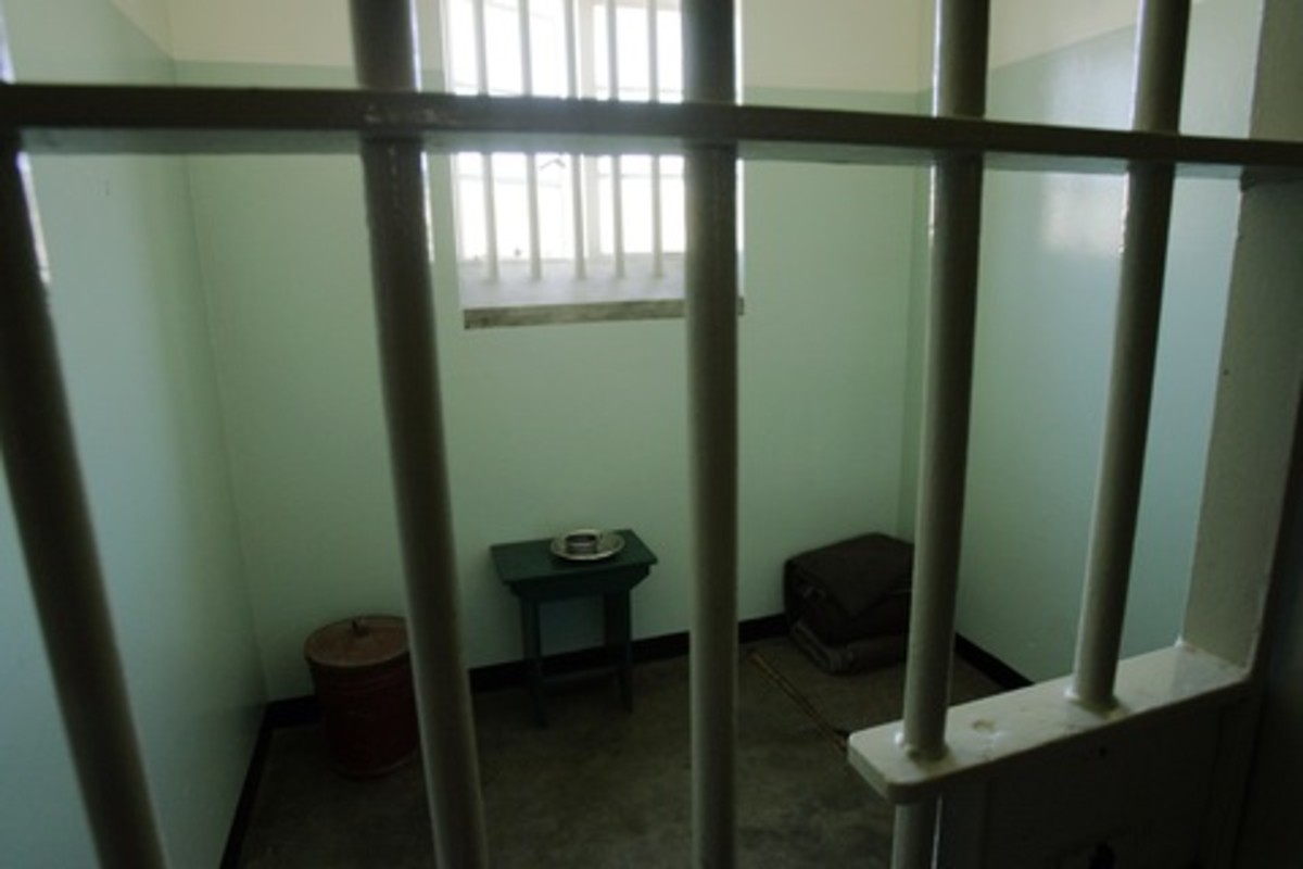 Mandela's cell in Robben Island