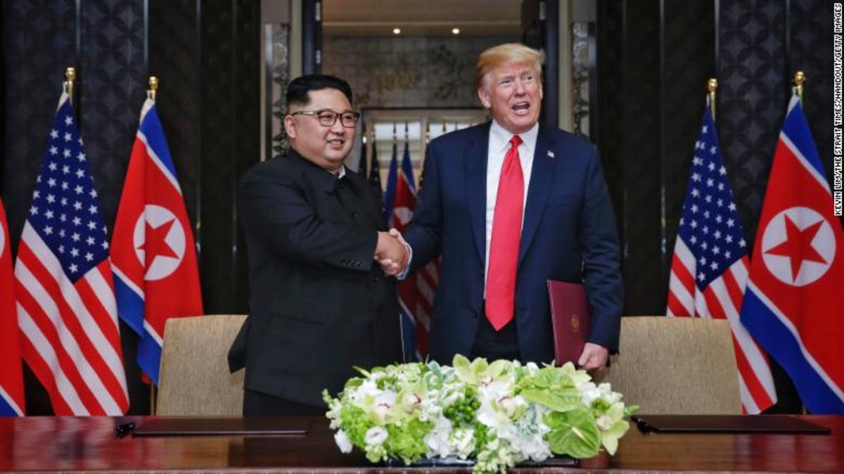 Trump has expressed his admiration of Kim Jung Un.
