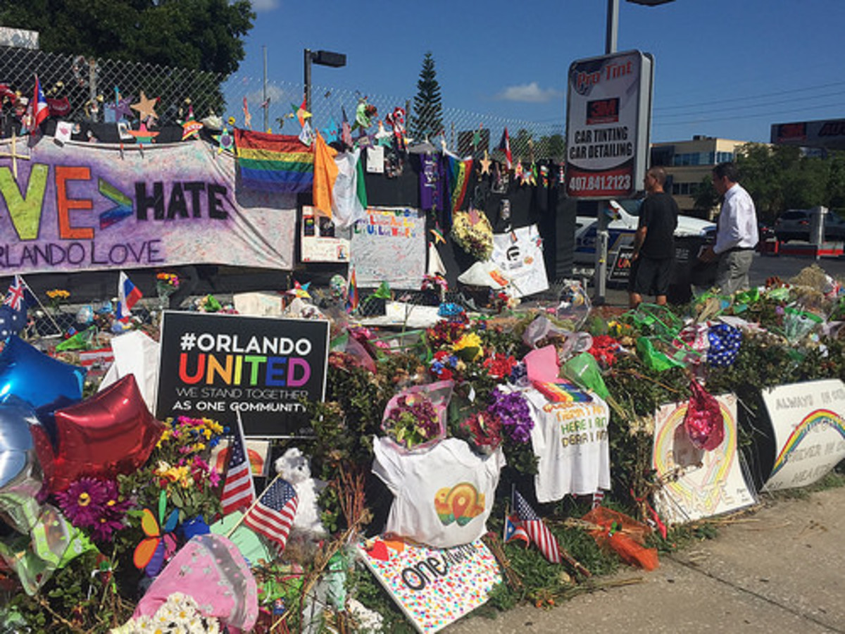 Makeshift memorials of flowers, balloons, and stuffed animals appear after each outrage.