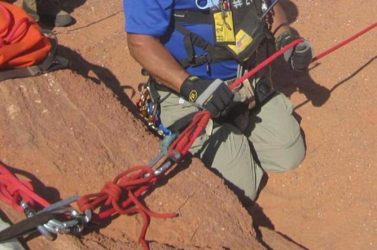 Learning to Belay (Rock Rescue Academy)
