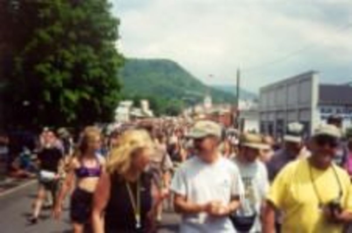 Trail Days in Damascus, Virginia SkyAboveUs