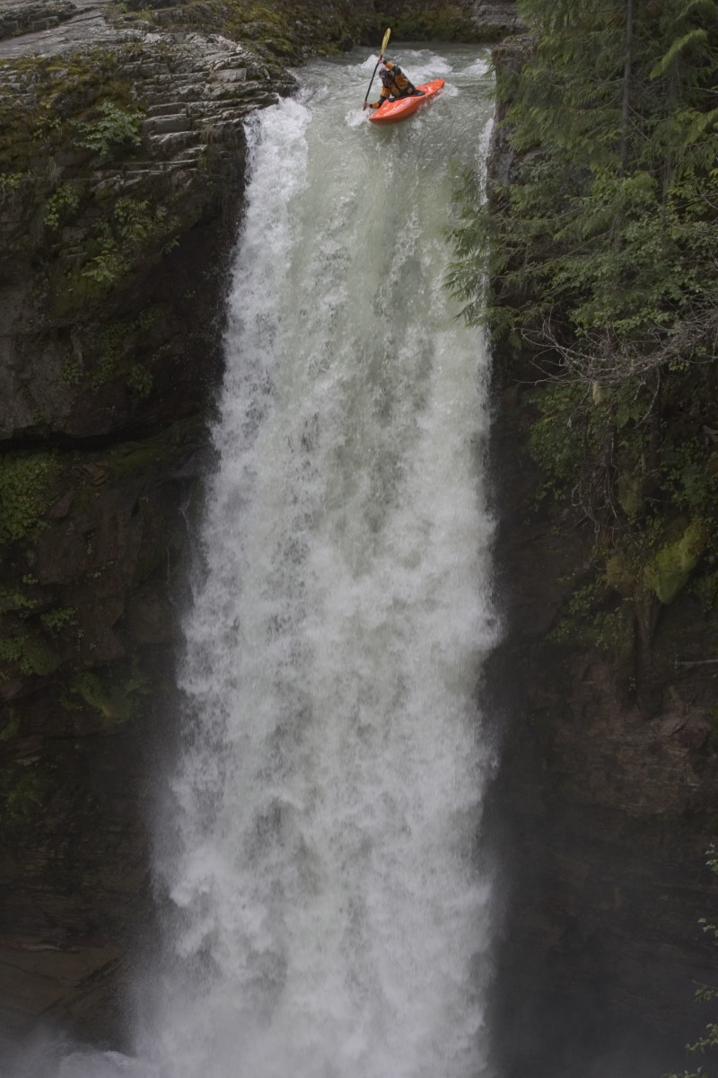 Sutherland Falls, British Columbia.