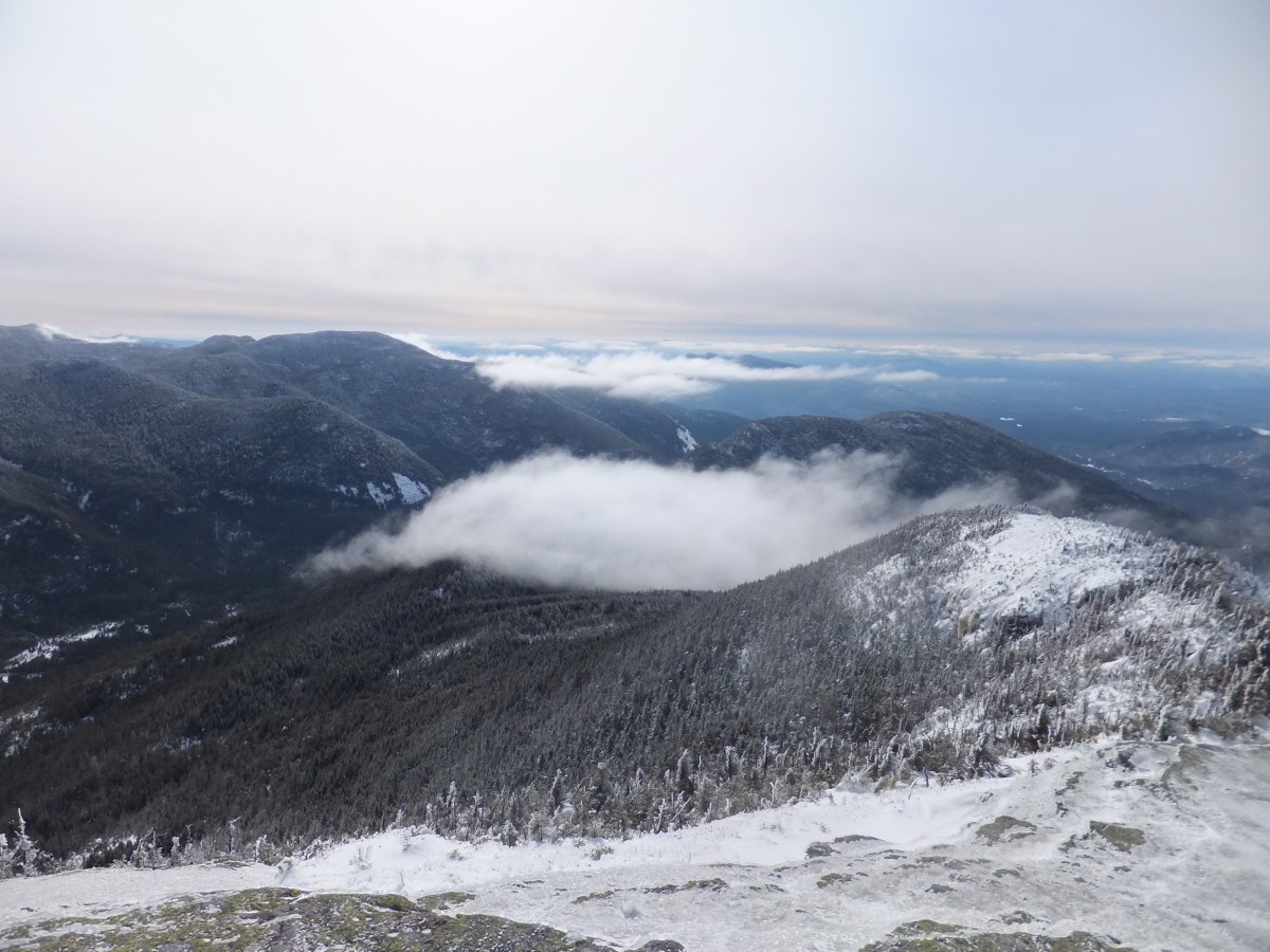 Looking South from Colden's summit. Looking South from Colden's summit.