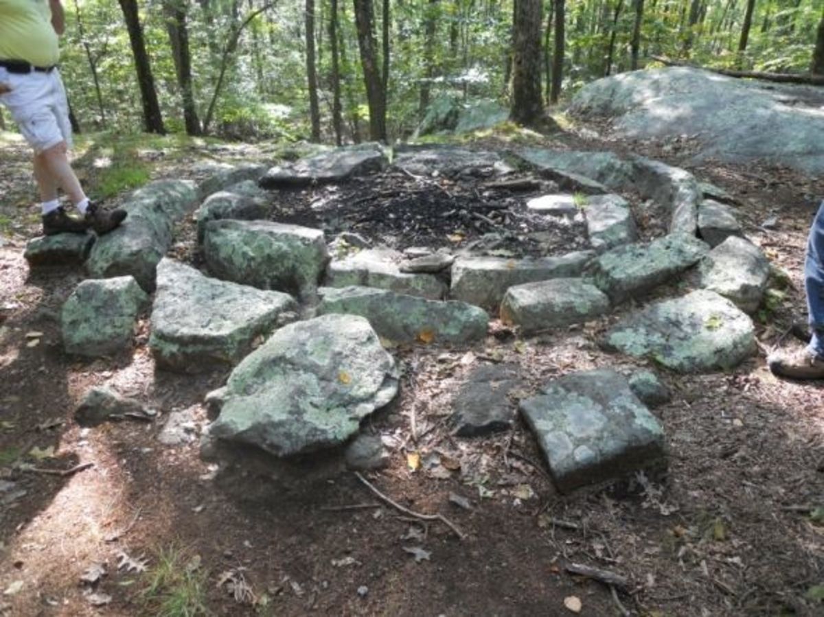 Double Circle of Stones, Gungywamp
