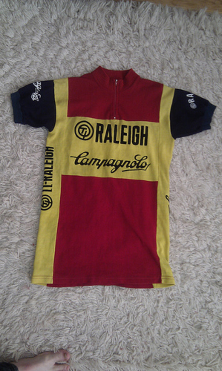 The Ti Raleigh jersey as worn in the Tour De France