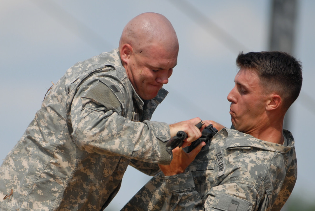 Get weapon retention training from a qualified instructor.