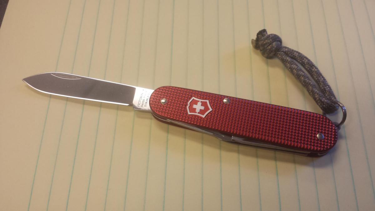 The Victorinox Cadet is just 3.3 inches long. 