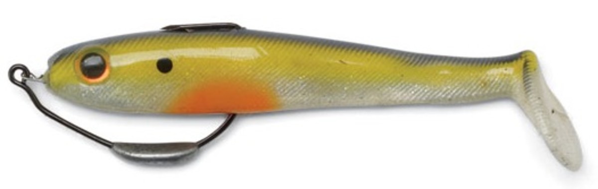 Hollow-body swimbaits are a great way to have a weedless swimming presentation.