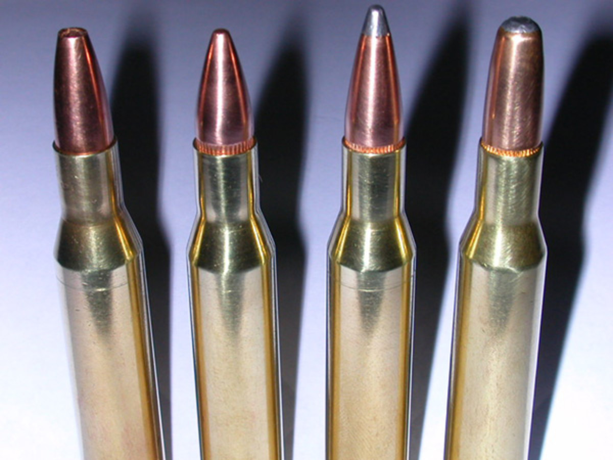 Several .270s with different weight bullets