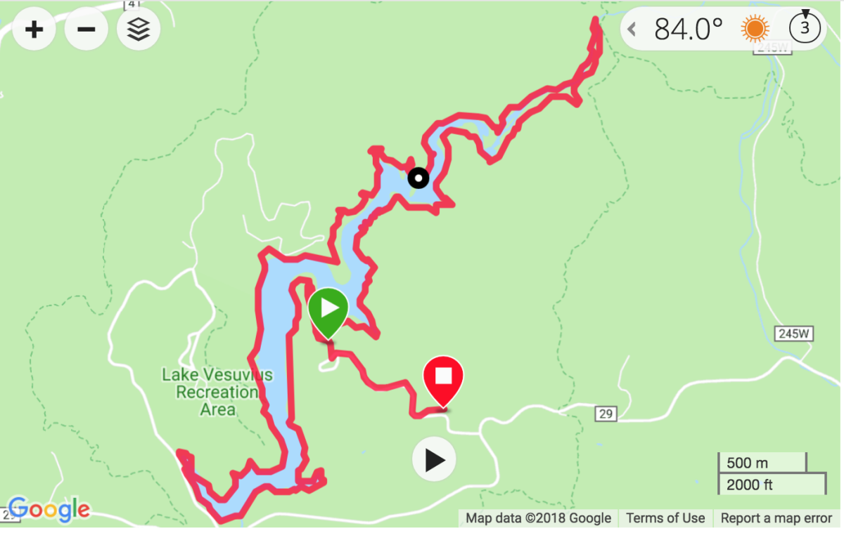 Lake Vesuvius Trail Map Best Ohio Camping: Iron Ridge At The Beautiful Lake Vesuvius - Hubpages