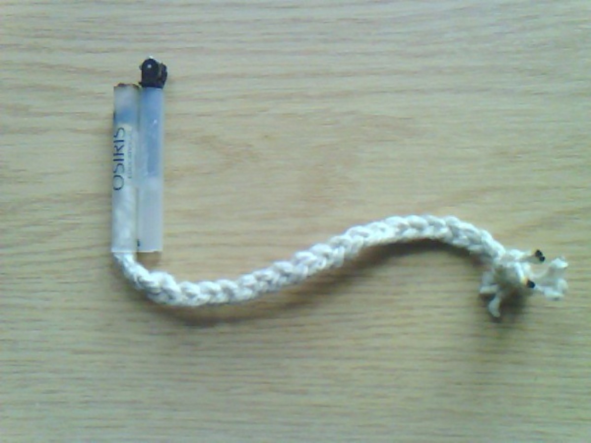 The plastic tube design.