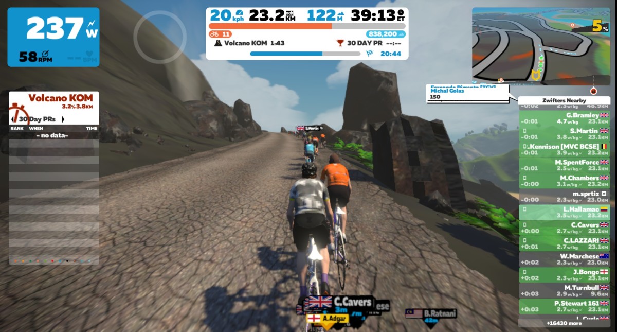 The Hardest Climbs on Zwift HubPages