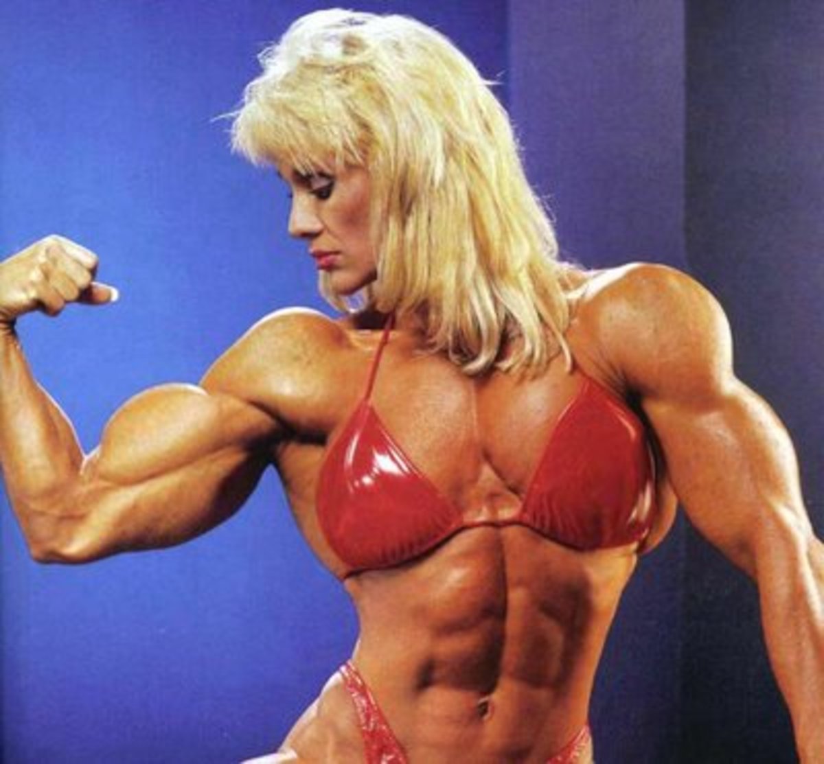 Cory Everson bulked up