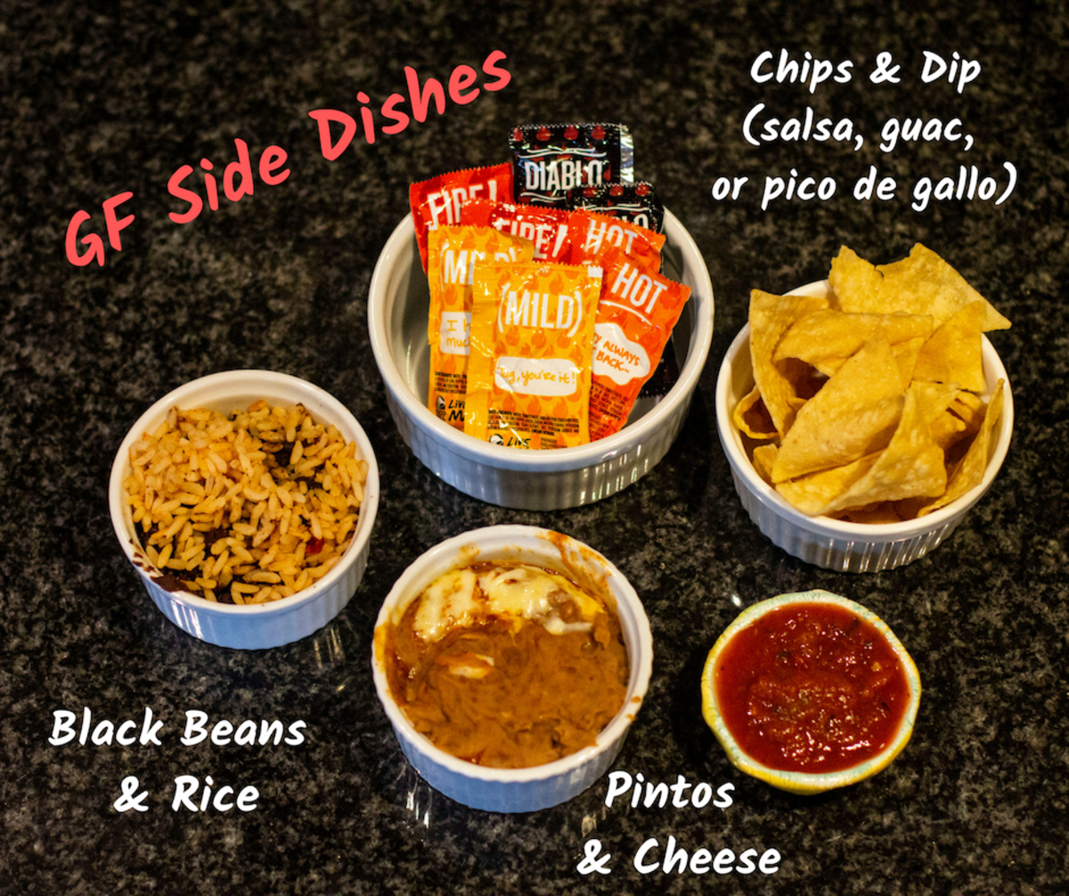 Some side dishes at Taco Bell that do not contain any gluten.
