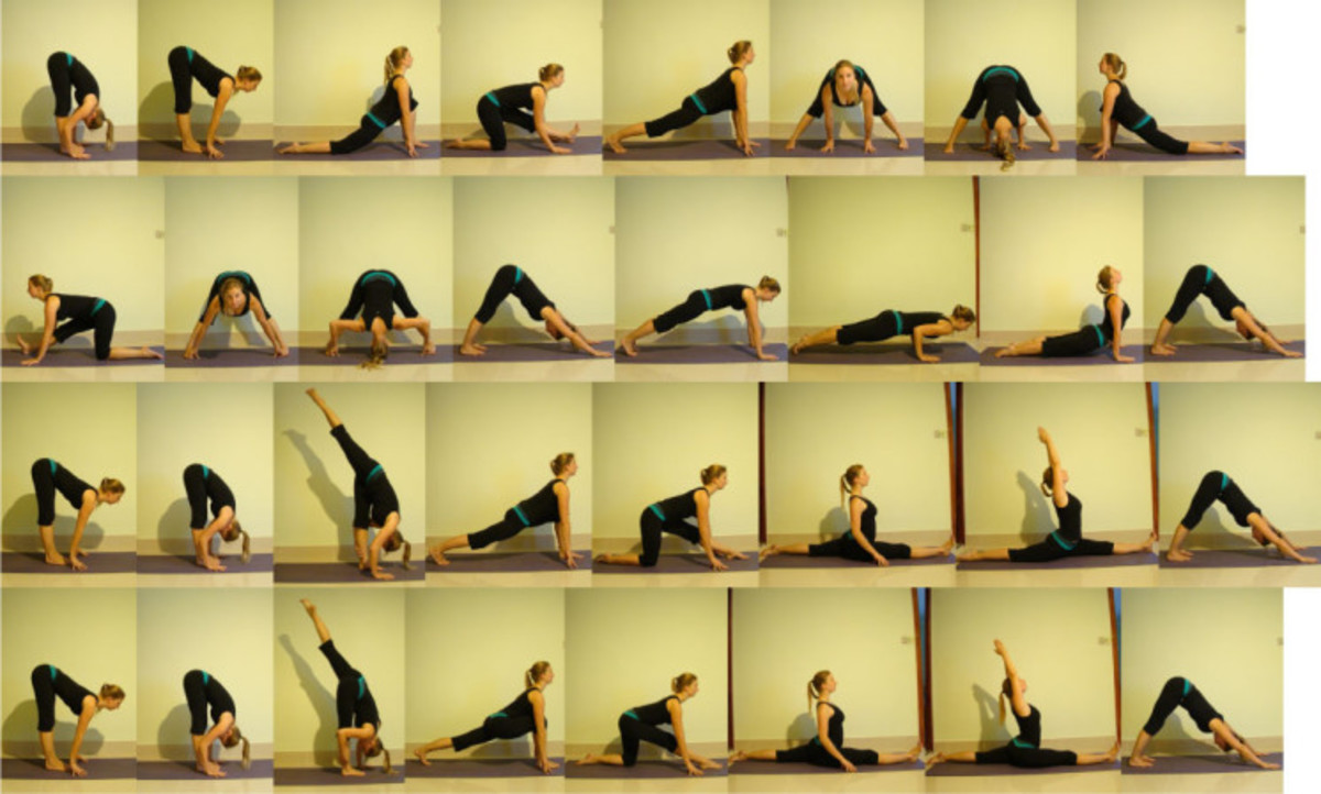 To yoga splits sequence Yoga stretches