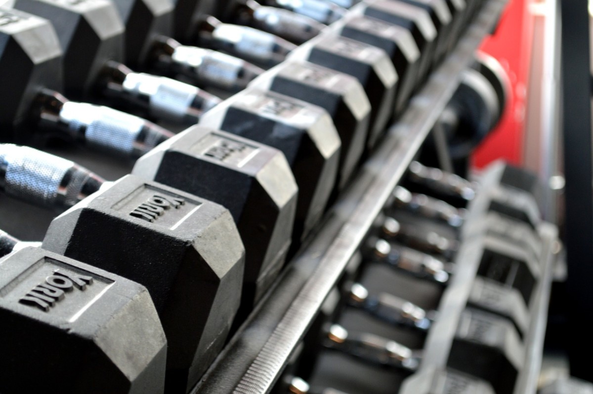 Being able to lift a heavier dumbbell is a real sign of progress. Improve yourself at a pace that's best for you.