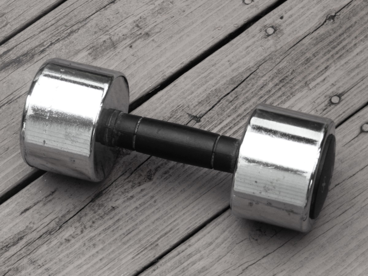20-Pound Fixed-weight Dumbbell