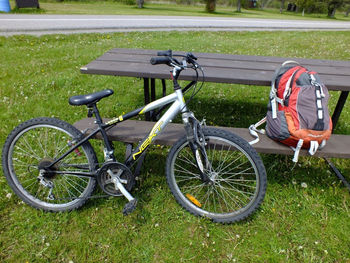 Cycling to provincial parks with beaches transformed my body.
