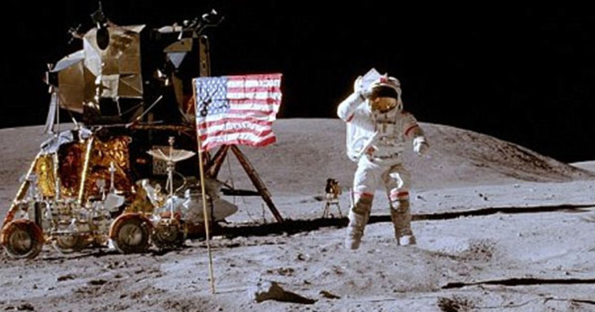 Apollo moon landings were faked.