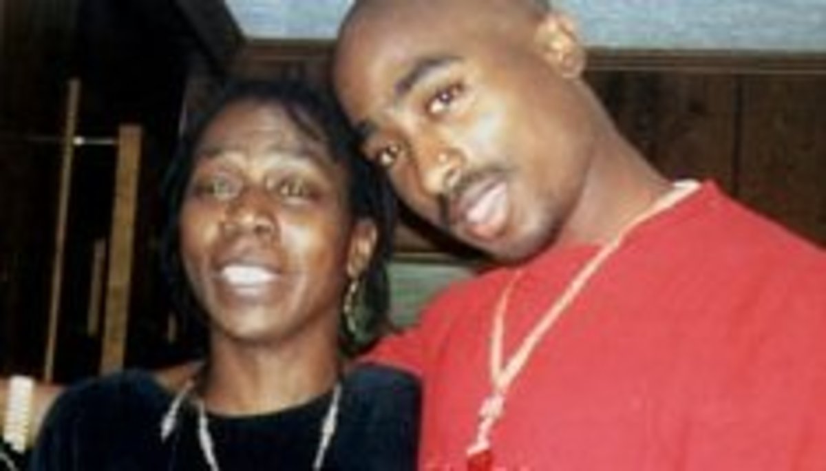 Afeni Shakur and Tupac