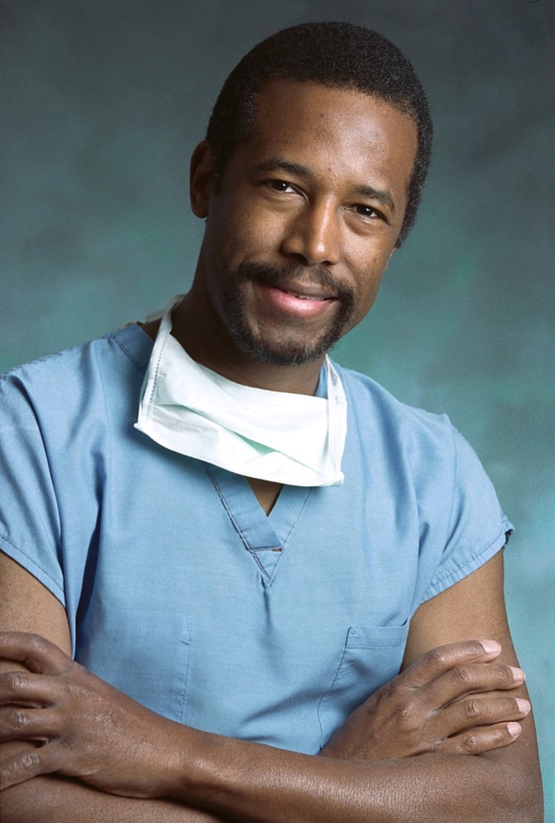 "Famed pediatric neurosurgeon, bestselling author and Presidential Medal of Freedom recipient Ben Carson, M.D." By V. Aceveda, U.S. Air Force [Public domain], via Wikimedia Commons